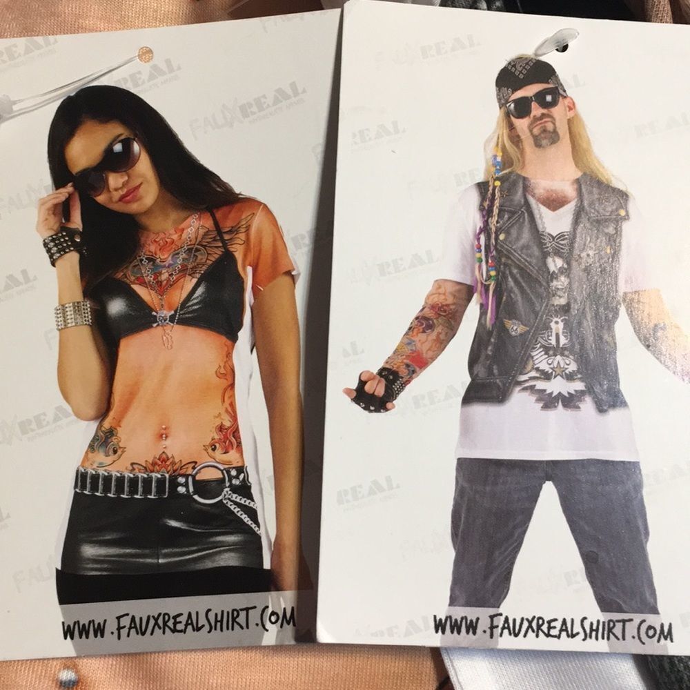 FauXReal his & her shirts
